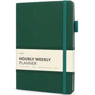Agenda SL Horário A5 Verde Floresta - Organize Sua Rotina com Estilo - imagem 1