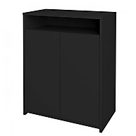Armário Escritório Preto 2 Portas: Organize-se! - imagem 2