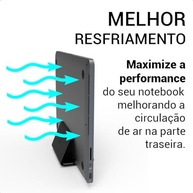 Suporte Vertical para Notebook - Organize e Refresque seu Setup - imagem 5