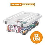 Organize Tudo: Kit 12 Caixas Sanremo 8,6L - imagem 1