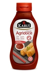 Molho Agridoce Culinária Oriental 250ml Karui - imagem 1