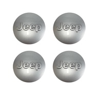 Kit 4 Calotas Centrais Originais Jeep Renegade - Design e Proteção - imagem 1