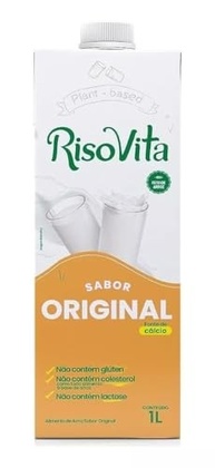RisoVita Bebida De Arroz Líquida Sabor Original 1L - imagem 1