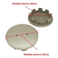 Kit 4 Calotinhas Centrais Roda Original GM 56mm: Estilo e Proteção para Seu Veículo - imagem 5