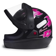 Capacete San Marino Femme Preto Automático Original: Segurança e Estilo para Você! - imagem 1