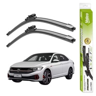 Par de Palhetas Limpador Parabrisa Valeo Evollution Original Jetta (2019-2025) - imagem 1