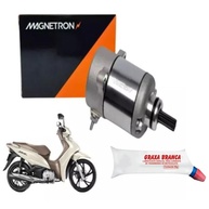 Combo Motor de Partida Magnetron + Graxa para Honda Biz 125 ES/EX (2011-2021) Original - imagem 1