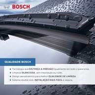 Kit Palhetas Limpador Parabrisa Bosch Multiclip HB20 (2012-2019) - Original Dianteiro - imagem 4
