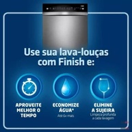 Kit 2 Finish Secante Abrilhantador Lava-louças Original - Brilho e Secagem Perfeita - imagem 4