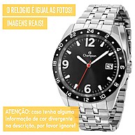 Relógio Champion Masculino: Prata e Preto Original - imagem 2