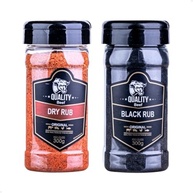 Kit com 2 Sais Quality Beef - Dry Rub Original e Black Rub Original - 300g Cada - imagem 1