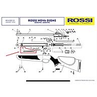 Tirante Gatilho Rossi Dione: Reposição Original - imagem 2