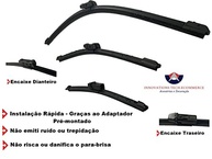Kit 3 Palhetas Limpador Parabrisa Gol G6 2013-2016 Original - Visibilidade e Segurança - imagem 3