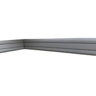 Boiserie Moldura Roda Meio Eva Autocolante Orion 2,5cm - Decore com Elegância e Facilidade - imagem 1
