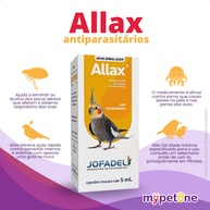 Allax Jofadel: Elimine Parasitas em Aves Ornamentais - imagem 2