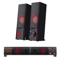 Caixas de Som e Soundbar Redragon Orpheus GS550 Estéreo 2.0 com LEDs Preto - imagem 1