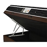 Cama Box Solteiro com Baú + Colchão Ortobom - imagem 2