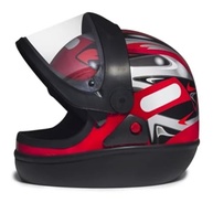 Capacete San Marino Vermelho Grafic - Proteção e Estilo para Todos os Gêneros - imagem 4