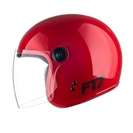 Capacete Moto Aberto Fly F-17 Vermelho: Estilo e Segurança para Todos os Riders - imagem 4