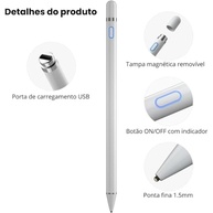 os-premium-caneta-stylus-dispositivos-todos-e-versatilidade-recarregavel-a-seus-precisao-usb-para-a