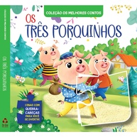 Os Três Porquinhos: Livro Quebra-Cabeça Divertido! - imagem 1