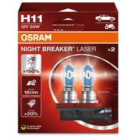 Osram Night Breaker Laser H11: Iluminação 150% Mais Forte - imagem 1