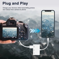 Adaptador USB-C 3 em 1: Áudio, Carga e OTG - imagem 4