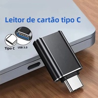 Adaptador USB-C OTG: Conecte e Carregue Rápido! - imagem 2