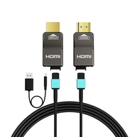 Cabo HDMI 2.1 RUIPRO Fibra Ótica 8K 33ft - Ultra Rápido 48Gbps, HDR Dinâmico, eARC | Perfeito para PS5, Xbox Series X, TVs 8K - imagem 2