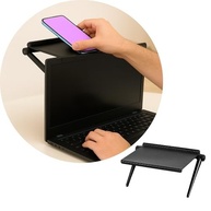 Prateleira Superior para TV ou Monitor - Suporte Organizador Multifuncional Estilo Bandeja - imagem 2