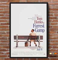 Quadro Decorativo Forrest Gump 60x90cm - Moldura em MDF para Sala, Quarto ou Escritório - imagem 5