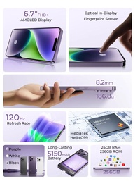 OUKITEL P1: Smartphone 4G com Tela 120Hz - imagem 3