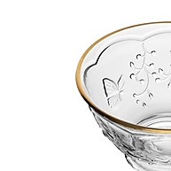 Bowl Lyor New Butterfly: Elegância em Cristal com Fio de Ouro - imagem 2