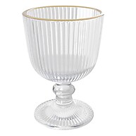 Taças Wolff Lines: Elegância em Vidro com Toque de Ouro - imagem 2