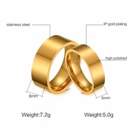 Alianças de Casamento VNOX: Amor Eterno em Ouro - imagem 2