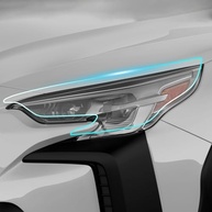 Película Protetora TPU 8,5 Mil para Faróis Subaru Outback 2022-2025 - Proteção Transparente contra Arranhões - imagem 4