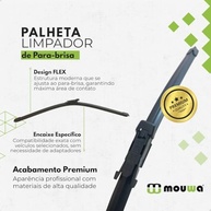 Kit Palhetas Híbridas Mouwa MH2618 + Traseira Outback 2009-2014: Visibilidade Impecável! - imagem 5