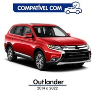 Central Multimídia 10" Android Auto CarPlay para Outlander (2014-2022) + Câmera de Ré - imagem 3