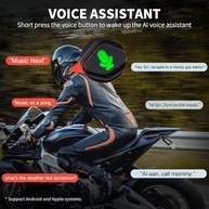 VCOROS VR1: Fone de Ouvido para Capacete de Moto com IA, IPX6 e Bateria de Longa Duração - imagem 5