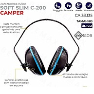 Protetor Auricular Camper: Proteja Seus Ouvidos! - imagem 1