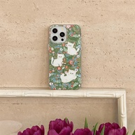 Capinha iPhone: Ovelha Floral e Morango 🍓 - imagem 2