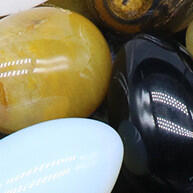 Ovos de Cristal 30mm: Cor e Charme Únicos! - imagem 1