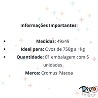 Sacos de Páscoa Turquesa: Encante Seus Ovos! - imagem 2