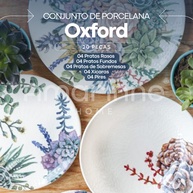 Aparelho de Jantar e Chá 20 Peças Unni Bothanica Oxford - imagem 2