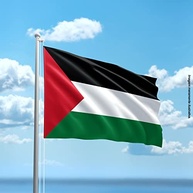 Bandeira Palestina 150x90 cm em Oxford Poliéster Resistente - Alta Qualidade e Durabilidade - imagem 2