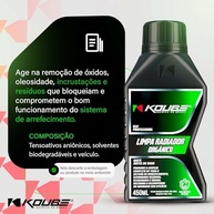 Limpa Radiador KOUBE 450ml - Remoção de Óxidos e Limpeza Completa do Sistema de Arrefecimento - imagem 4