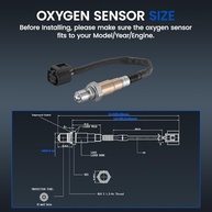 Sensor de Oxigênio Upstream O2 17010 para Mini Cooper, Countryman, Paceman e Rolls-Royce - Peça de Reposição OEM 11787595353 - imagem 4