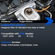Sensor de Oxigênio Upstream O2 para BMW X5 2007-2010 L6 3.0L - Substituição Premium - imagem 3
