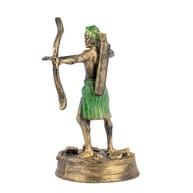 Escultura Oxóssi Caçador das Matas - Resina 12 cm - Vintage - Decoração Afro-Brasileira - imagem 4