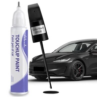 Tinta de Reparo para Arranhões Tesla - 0.4 Fl Oz - Caneta de Pintura Preta Acrílica para Model Y/3/X/S - imagem 1